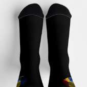 Rumänien-Flagge Socken (Oben)