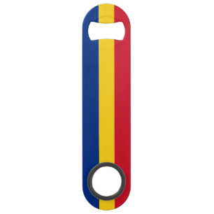 Rumänien-Flagge Speed Flaschenöffner