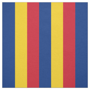 Rumänien-Flagge Stoff