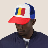 Rumänien-Flagge Truckerkappe (Beispiel)