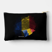 Rumänien-Flagge Zubehörtasche (Rückseite)