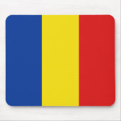 Rumänien Flaggenmousepad Mousepad (Vorne)