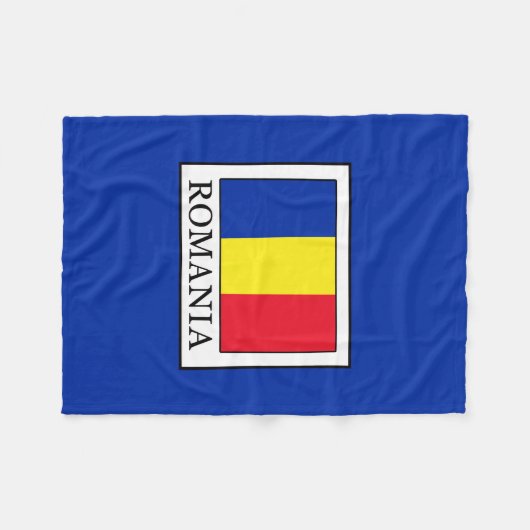 Rumänien Fleecedecke (Vorderseite (Horizontal))