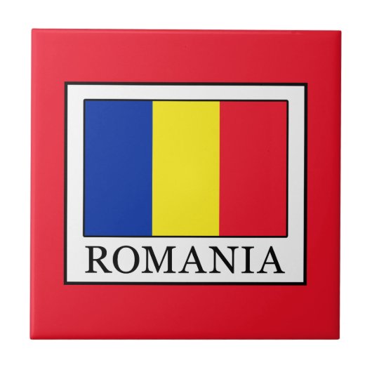 Rumänien Fliese (Vorderseite)