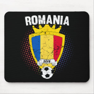 Rumänien Fußball Rumänische Flagge Nationalmannsch Mousepad
