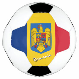 Rumänien Fußball und Rumänische Flagge / Sport