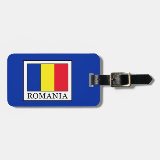 Rumänien Gepäckanhänger (Vorderseite horizontal)