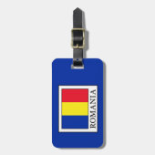 Rumänien Gepäckanhänger (Vorderseite vertikal)