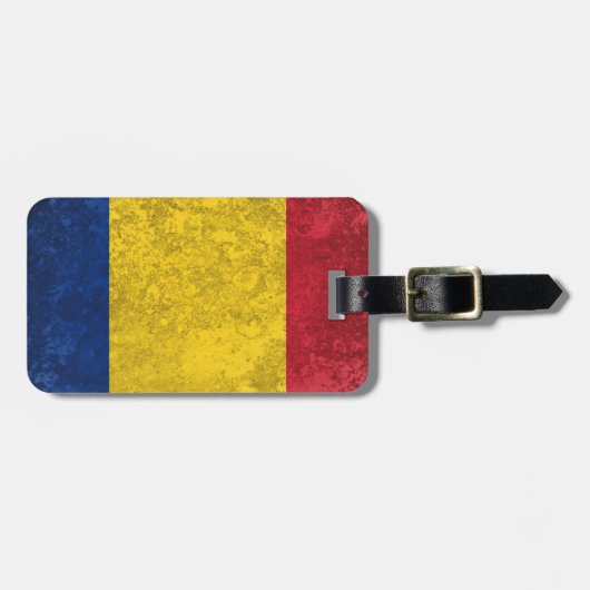 Rumänien Gepäckanhänger (Vorderseite horizontal)