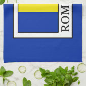 Rumänien Geschirrtuch (Gefaltet)