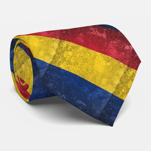 Rumänien Krawatte (Gerollt)