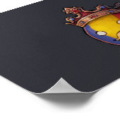 Rumänien Landball Poster (Ecke)