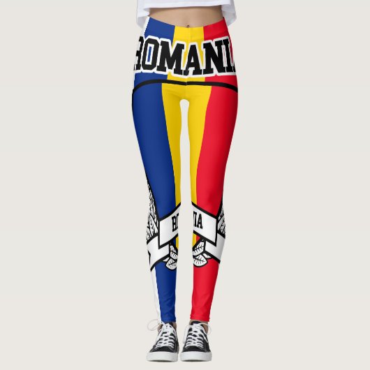 Rumänien Leggings (Vorderseite)