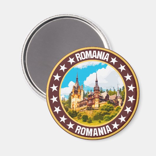 Rumänien Magnet (Vorderseite/Rückseite)