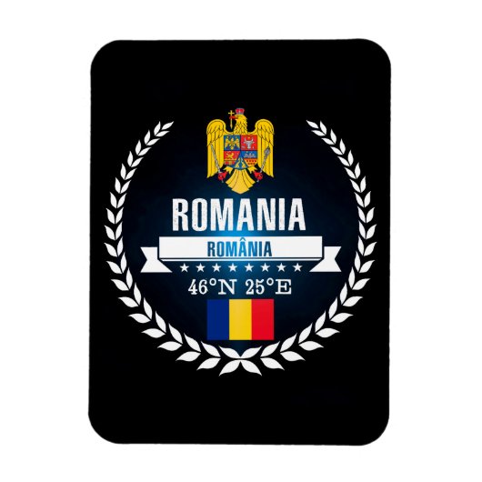 Rumänien Magnet (Vertikal)