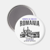 Rumänien Magnet (Vorderseite/Rückseite)