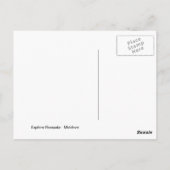 Rumänien, Moldau, der Abend tauschen aus Postkarte (Rückseite)