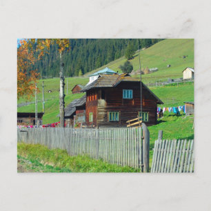 Rumänien, Moldau, ländlicher Bauernhof Postkarte