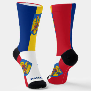 Rumänien - Patriotische, Nachhaltige rumänische Fl Socken