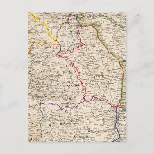 Rumänien, Polen Postkarte (Vorderseite)