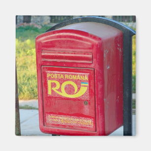 Rumänien, Postenkasten Magnet