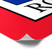 Rumänien Poster (Ecke)