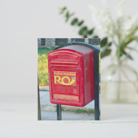 Rumänien, Postfach Postkarte (Stehend Vorderseite)