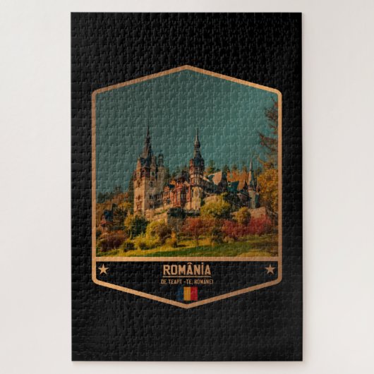 Rumänien Puzzle (Vertikal)