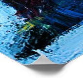 RUMÄNIEN RED POSTER (Ecke)