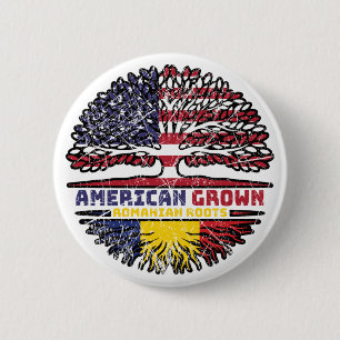 Rumänien Rumänien USA USA USA Vereinigte Staaten Button