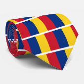 Rumänien - Rumänische Flagge - Drapelul României Krawatte (Gerollt)