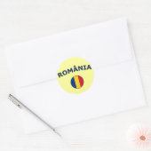 Rumänien Runder Aufkleber (Umschlag)
