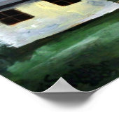 Rumänien - Rustikales Haus Transsilvanien Poster (Ecke)