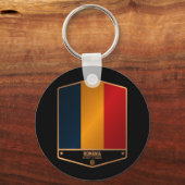 Rumänien Schlüsselanhänger (Vorderseite)