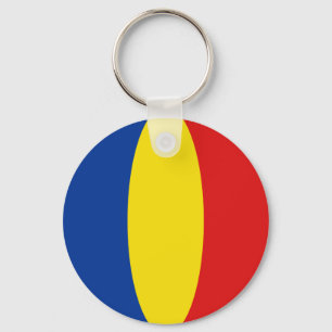 Rumänien Schlüsselanhänger der Fischereiflagge