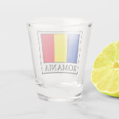 Rumänien Schnapsglas (Rückseite)