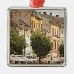 Rumänien, Sibiu. Neustadt. RF) Ornament Aus Metall