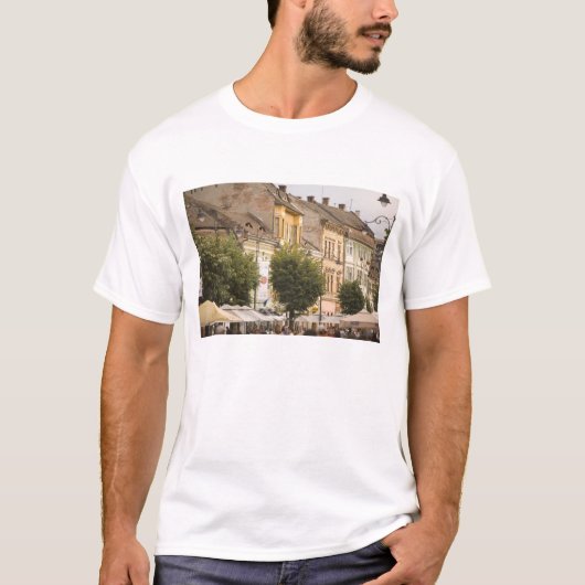 Rumänien, Sibiu. Neustadt. RF) T-Shirt (Vorderseite)