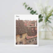 Rumänien, Sibiu Postkarte (Stehend Vorderseite)