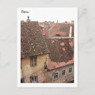 Rumänien, Sibiu Postkarte