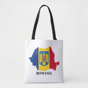 Rumänien - Silhouette, gekennzeichnet Tasche