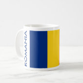RUMÄNIEN SOCCER KAFFEETASSE (Vorderseite Links)
