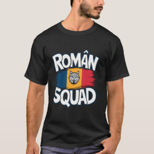 Rumänien-Squad-Bekleidung für rumänische Produkte T-Shirt