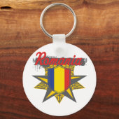 Rumänien Star Schlüsselanhänger (Vorderseite)