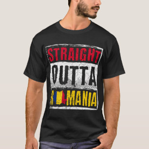 Rumänien Straight Outta Rumänien T-Shirt