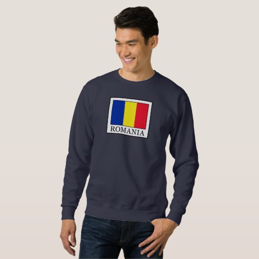 Rumänien Sweatshirt (Vorne ganz)