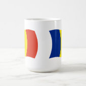 Rumänien Tasse der Flaggen (Mittel)