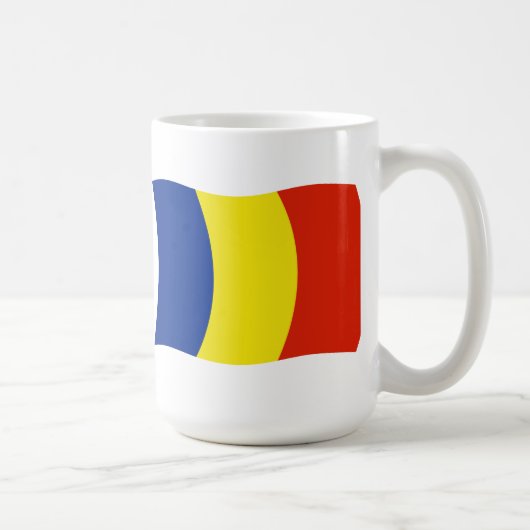 Rumänien Tasse der Flaggen (Rechts)