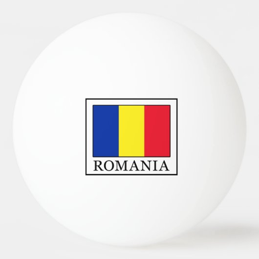 Rumänien Tischtennisball (Vorderseite)
