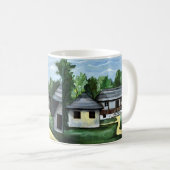Rumänien - Traditionelles transsilvanisches Rustik Kaffeetasse (VorderseiteRechts)